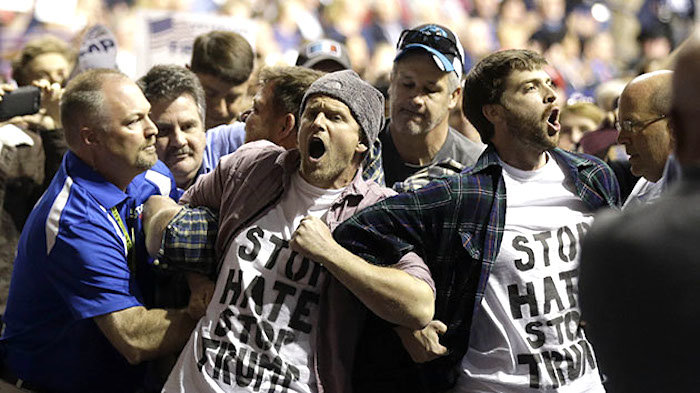 trump rally 2 guys