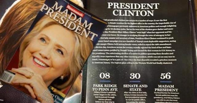 Newsweek cover - Hillary