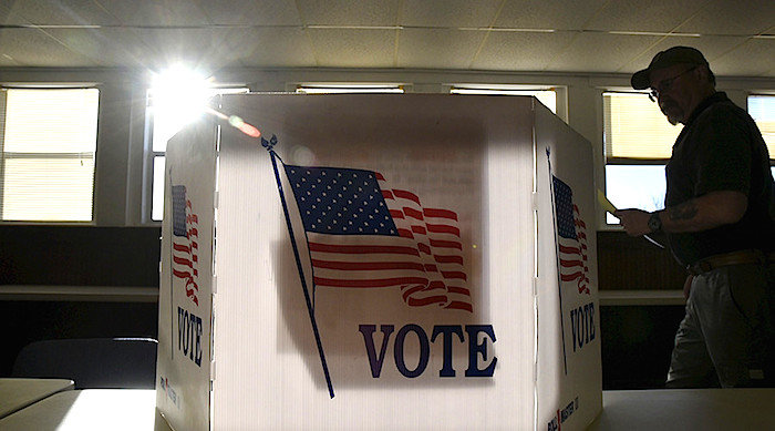 polling place booth