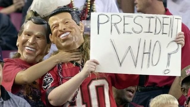 Bush and Gore fans