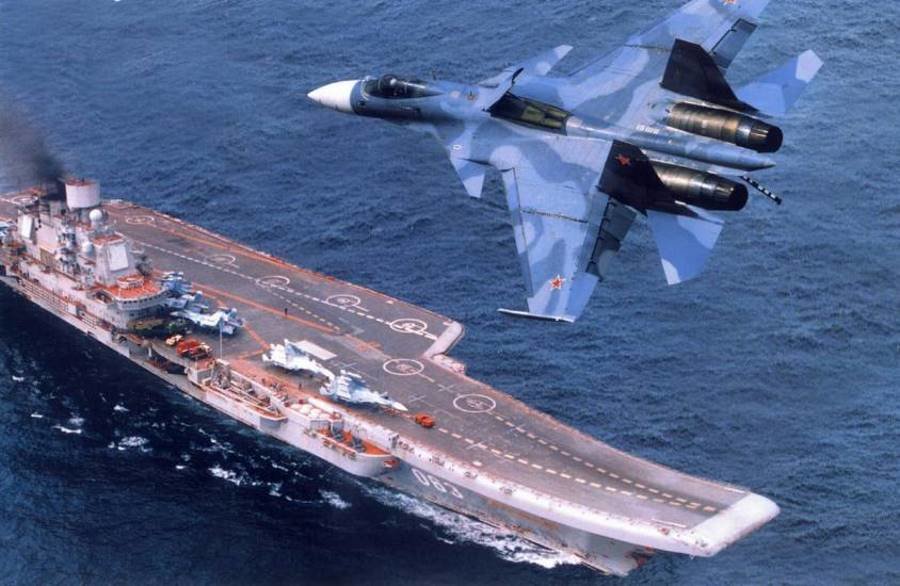 russia aircraft carrier syria