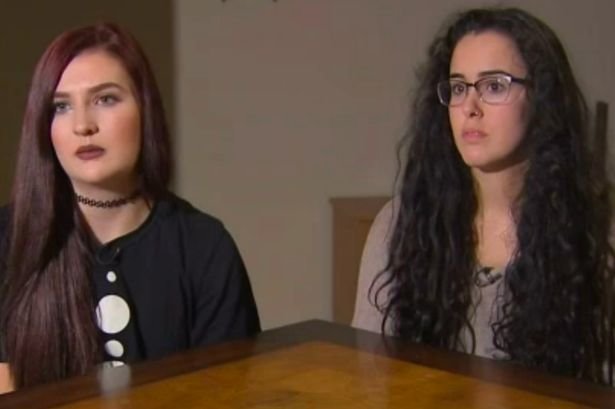 Taylor Myers, 18, and Courtney Palacios, 19