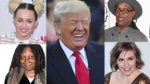 trump celebrities