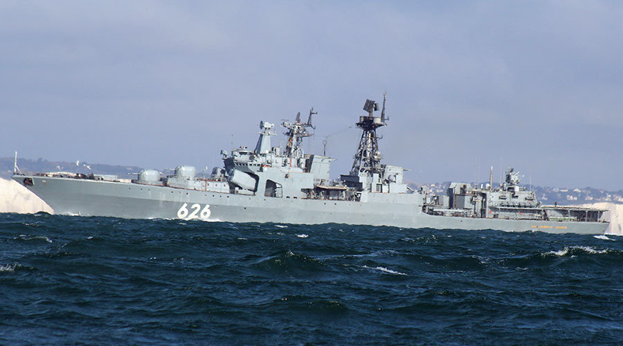 Click to enlarge The anti-submarine warfare (ASW) ship Vice Admiral Kulakov
