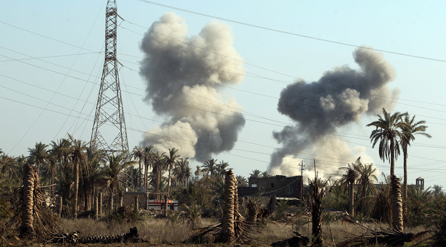 Click to enlarge US airstrikes civilian infrastructure
