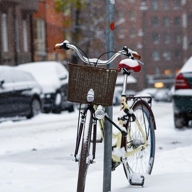 Click to enlarge Snow scene