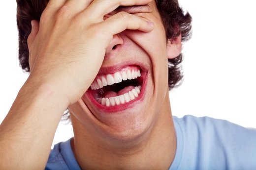 Click to enlarge laughing teen