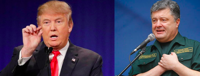 trump poroshenko