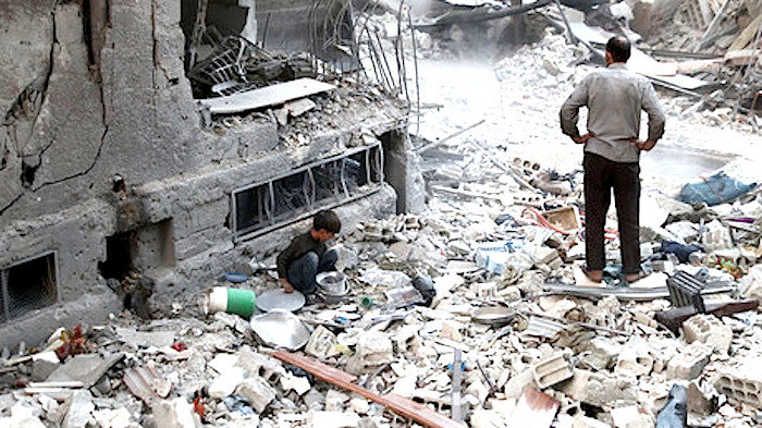 Aleppo University shelling