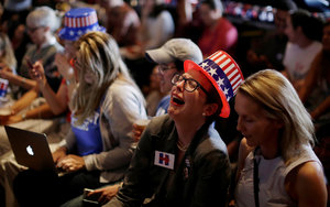 crying hillary supporters