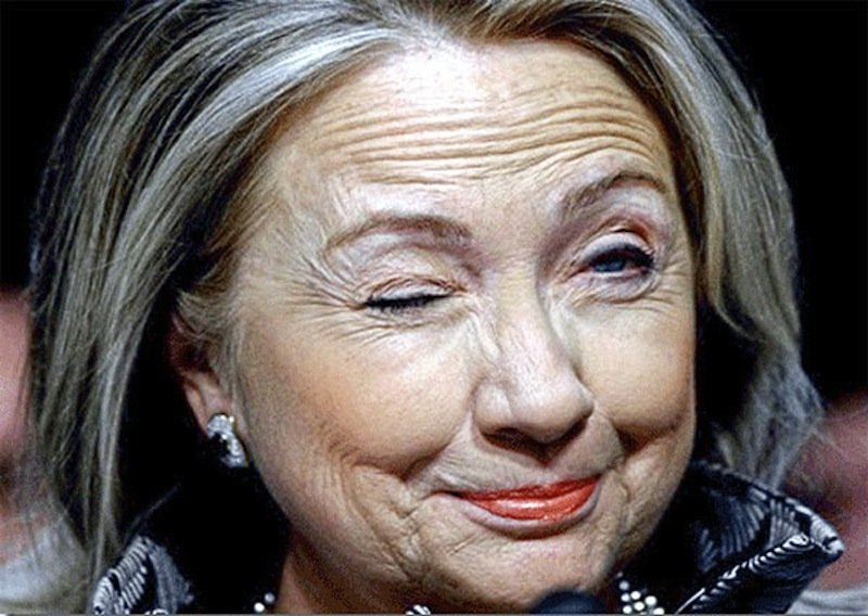 Click to enlarge Hillary hag