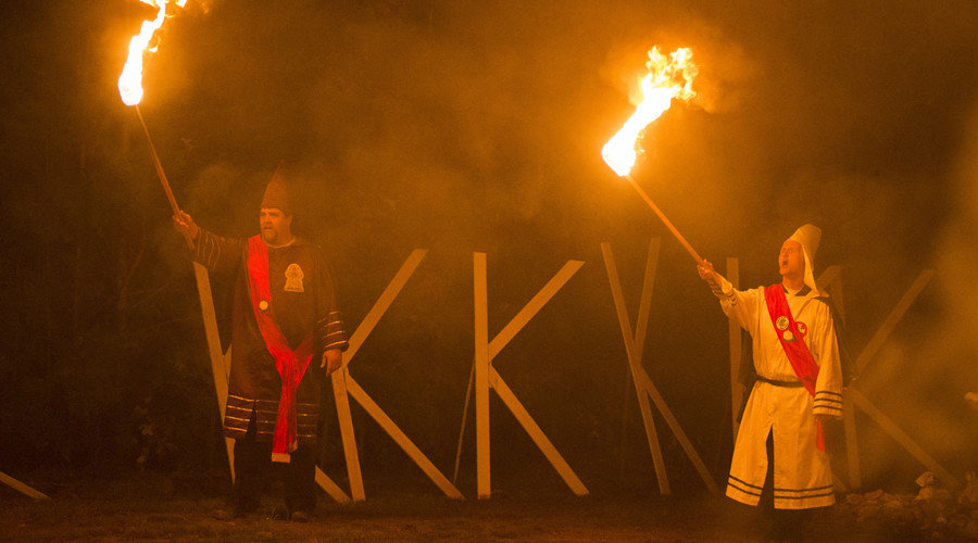 KKK rally
