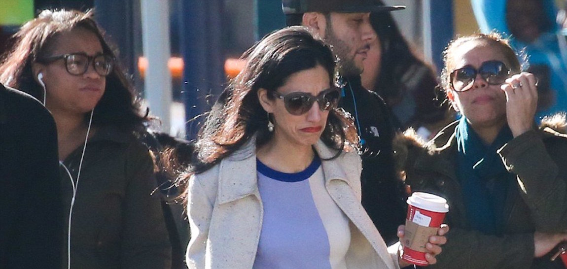 Huma Abedin crying