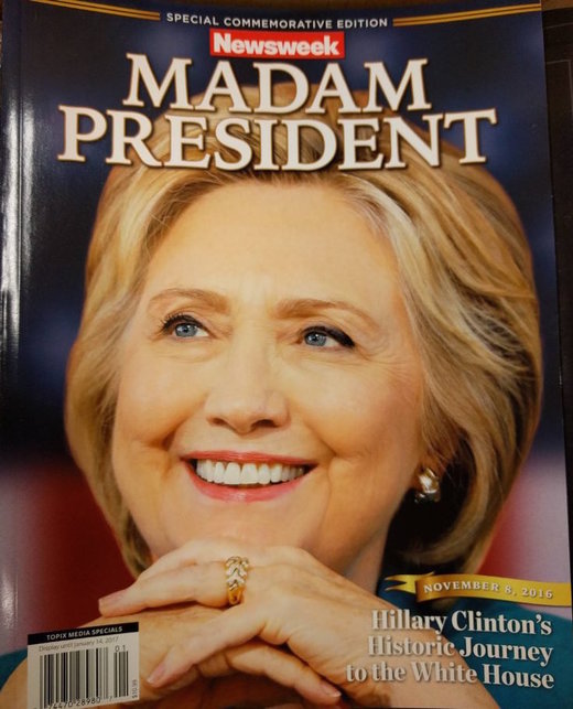 Click to enlarge Newsweek Madam President