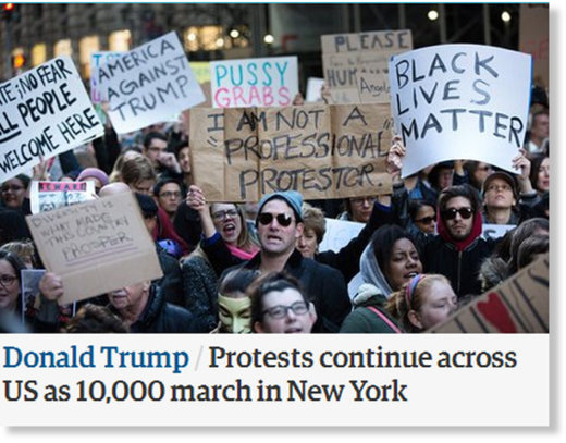 Trump-protests