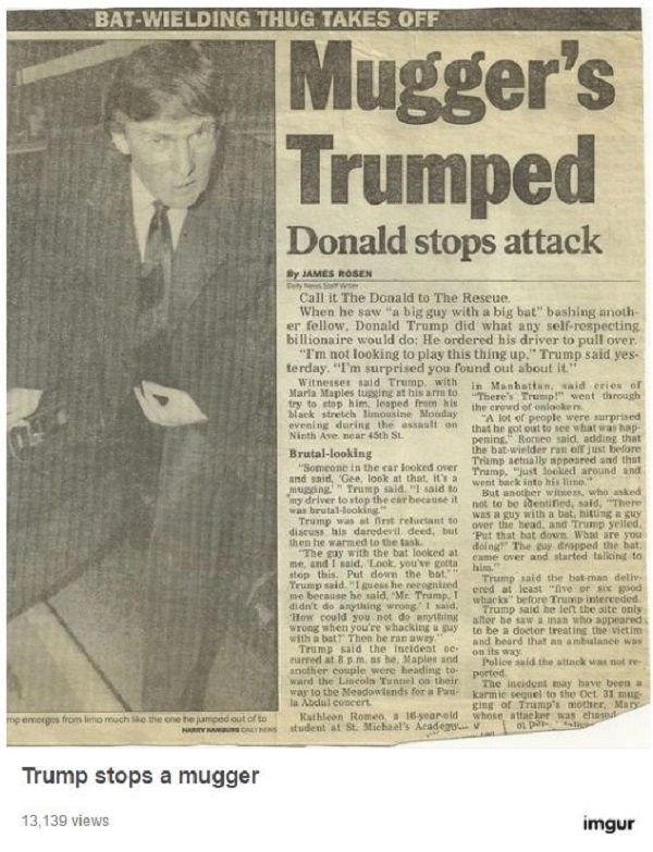 trump mugger story