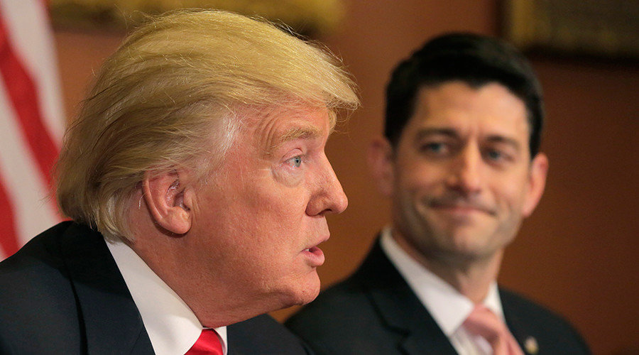 Click to enlarge Trump - Paul Ryan