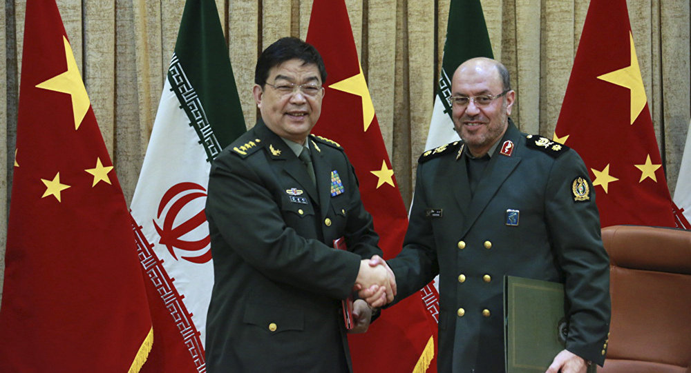 Click to enlarge Iran China military