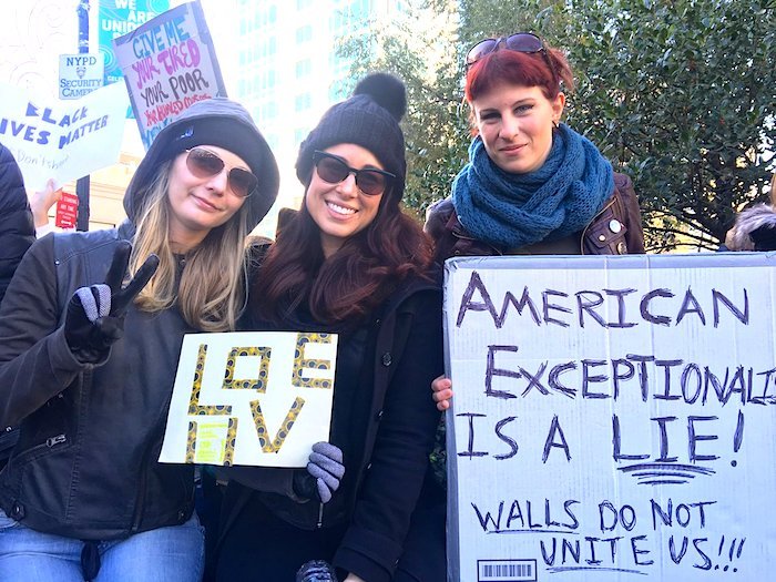 NYC 3 protesters