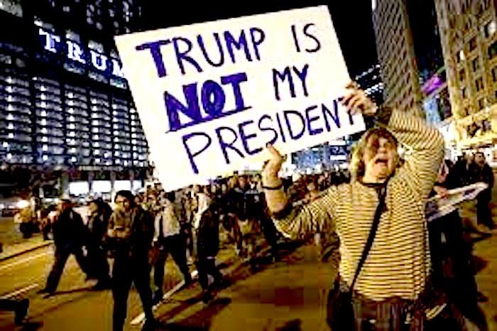 Sign trump not my pres