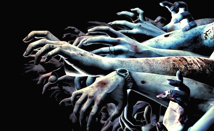 zombie hands and arms
