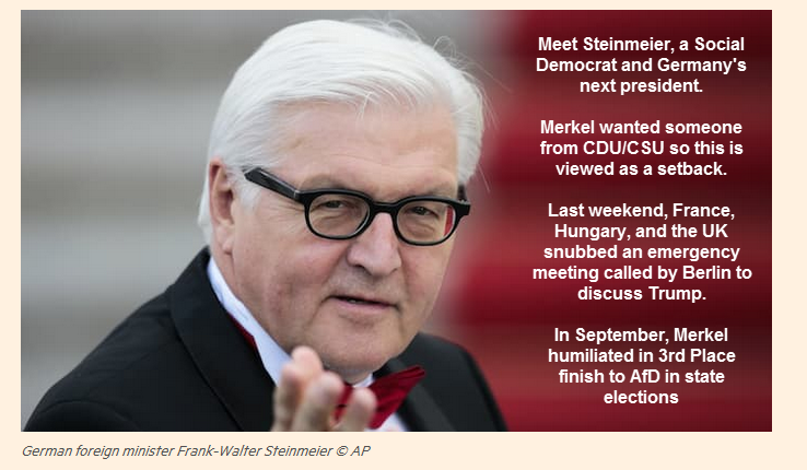 German foreign minister Frank-Walter Steinmeirer
