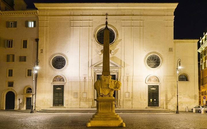Bernini's Elephant and Obelisk Rome
