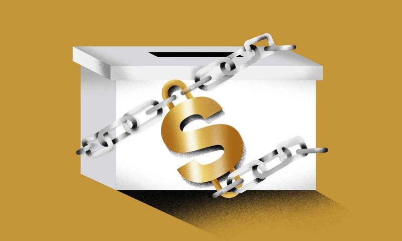 locked ballot box