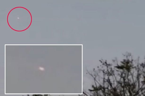 Click to enlarge Some people think the light could a Project Loon balloon while other believe Peru is a favourite destination for aliens