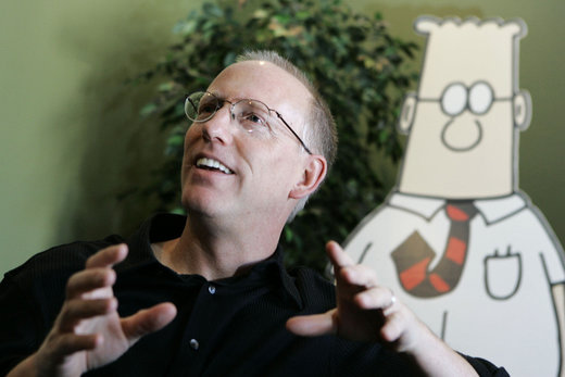 Click to enlarge Scott Adams - Dilbert creator