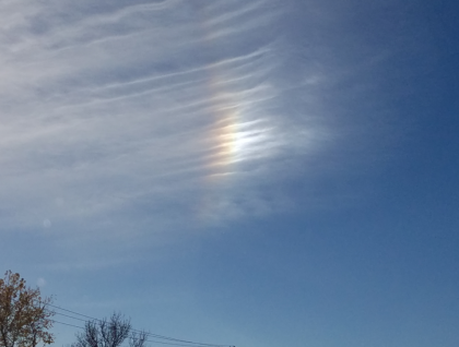 Rainbow cloud Denver