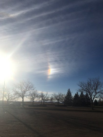 Sun dog Centennial, CO