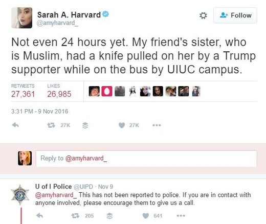 tweet hate crime