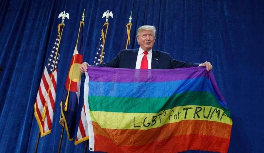Click to enlarge trump lgbt flag