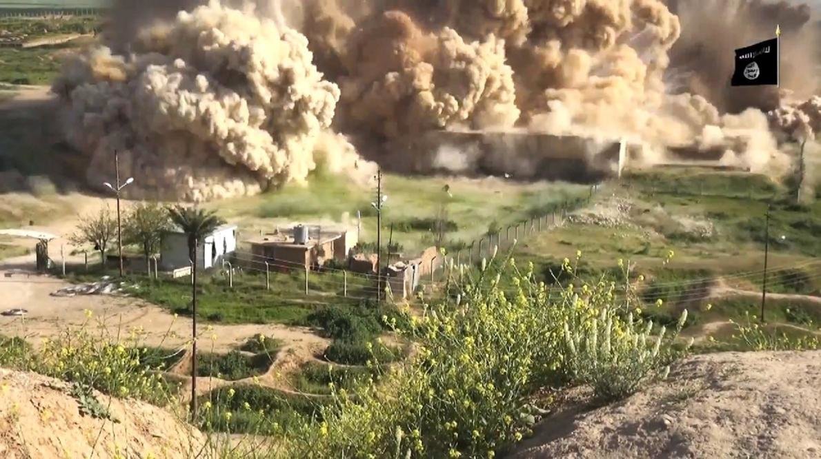 Click to enlarge nimrud destroyed ISIS