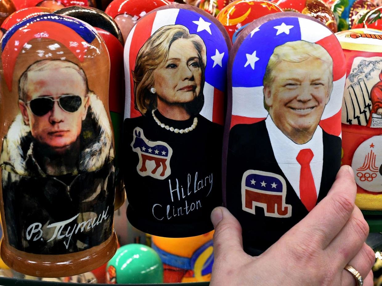 Clinton Putin Trump