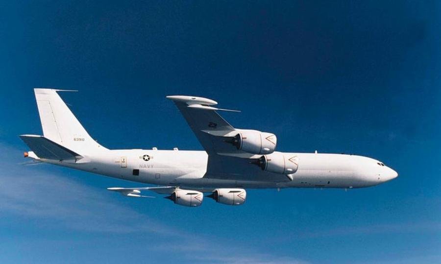 US Navy E-6B jet