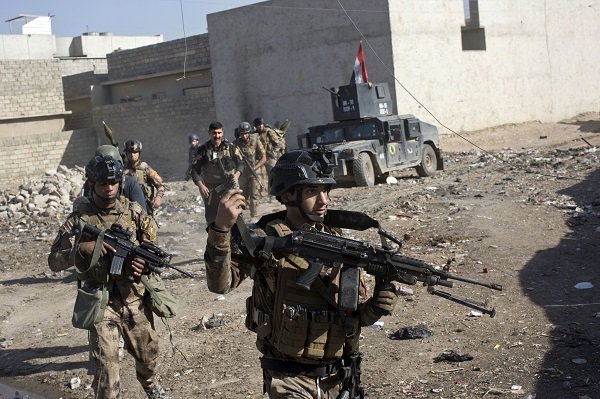 Click to enlarge Iraqi special forces soldiers