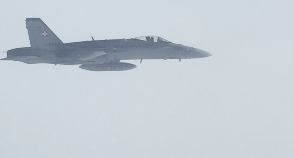 swiss military jet
