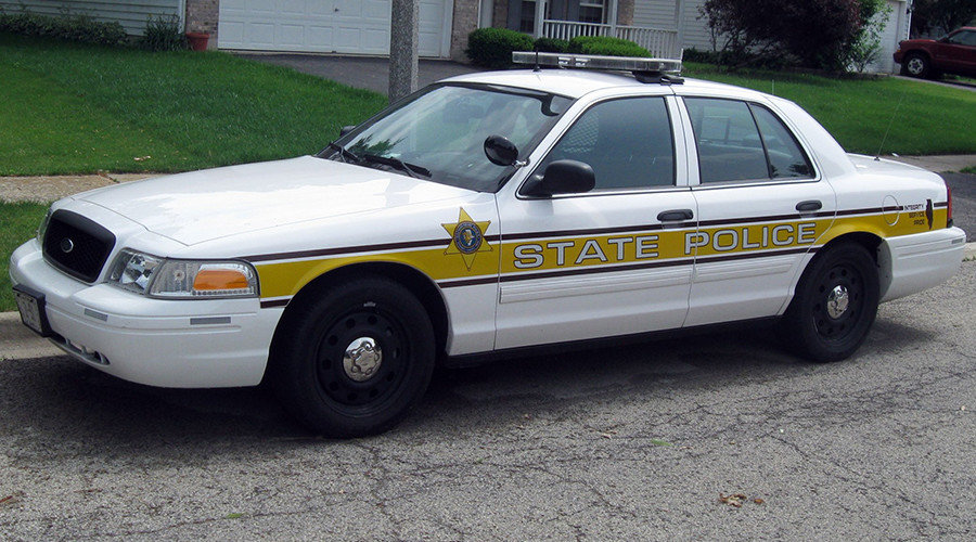 Illinois state police car