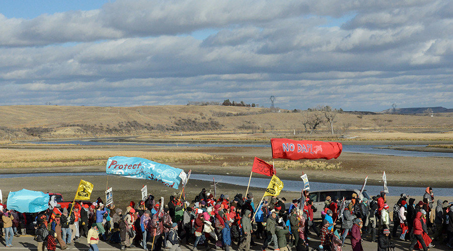 Click to enlarge DAPL protests