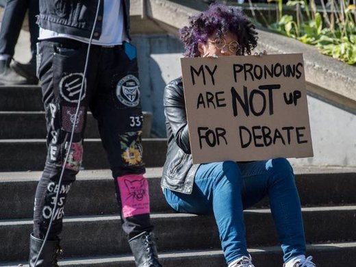 U of T Protestor