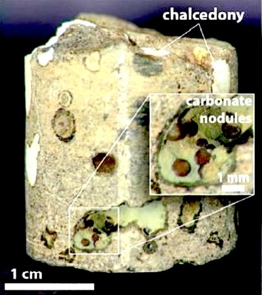 Click to enlarge Rock sediment