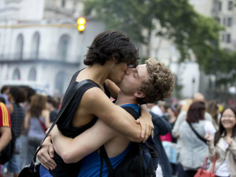 Kissing Gays