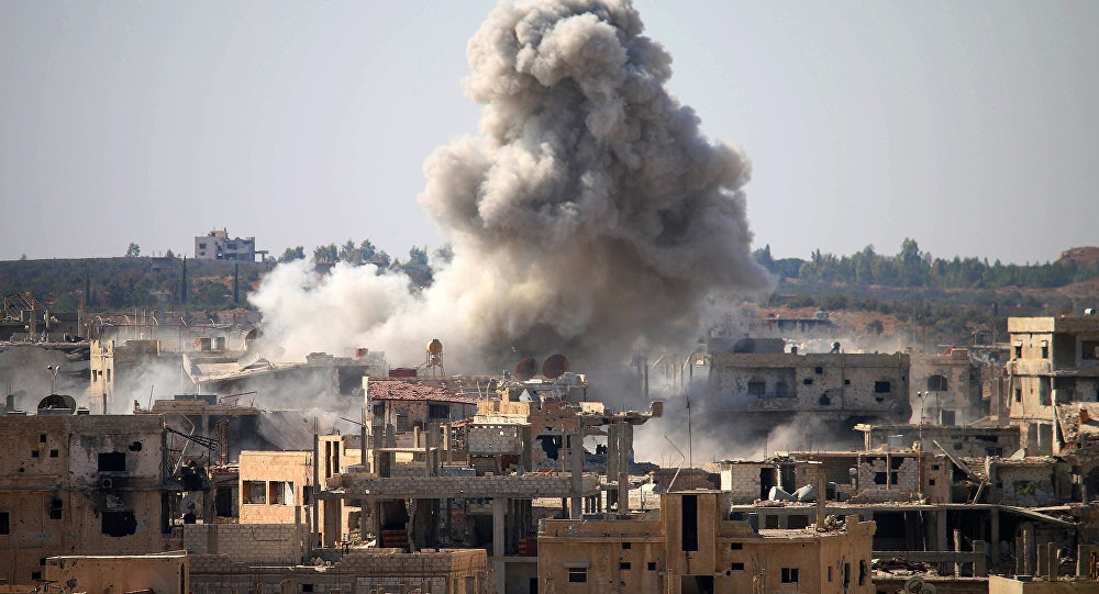 Air strike in Syria