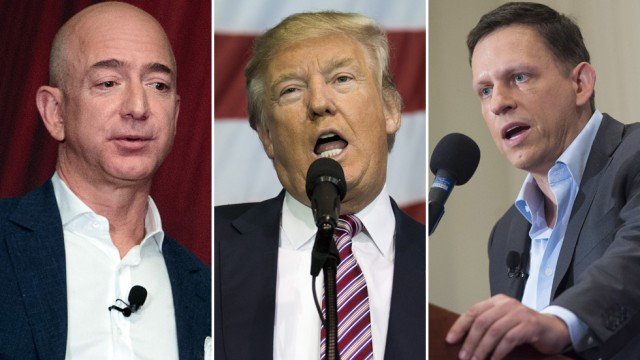 Trump and Silicon Valley execs