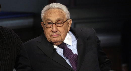 Click to enlarge Former Secretary of State Henry Kissinger
