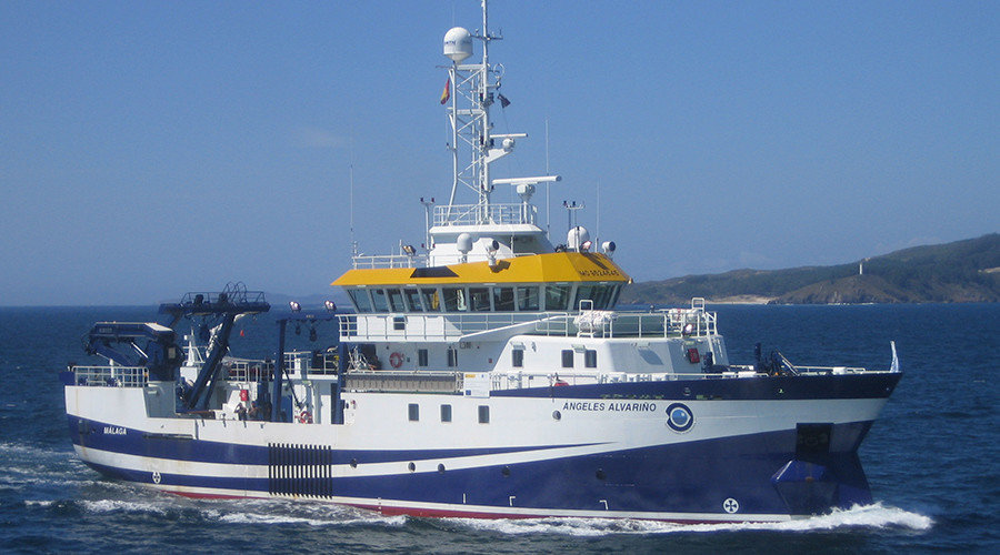 Spanish oceanographic vessel