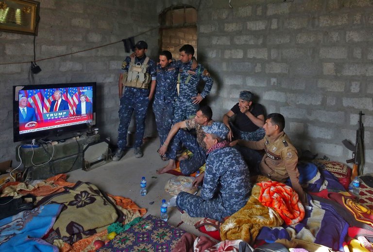 Iraqi forces Trump