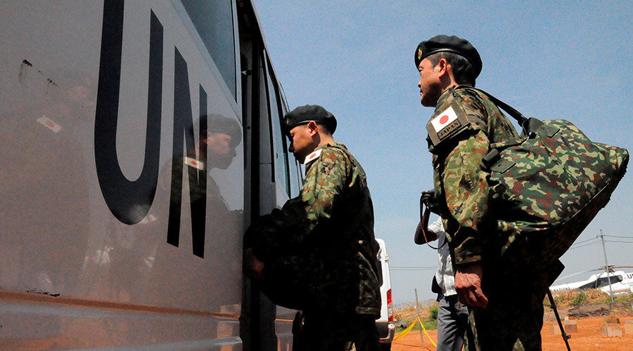 Japanese peacekeepers